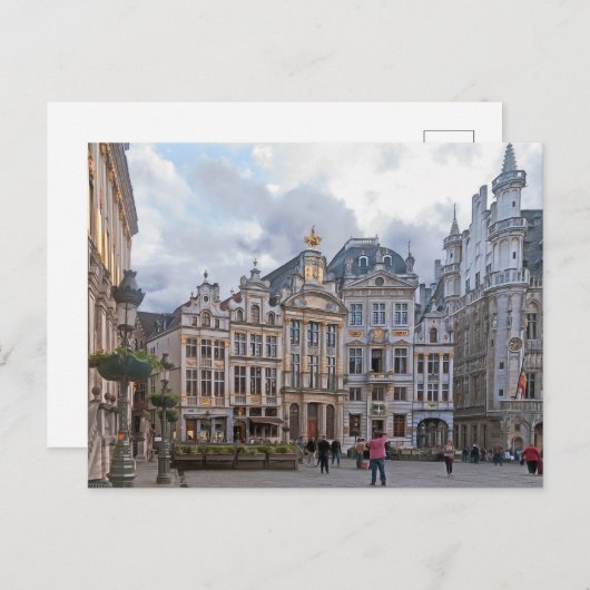Brüssel #8 postkarte (Vorne/Hinten)