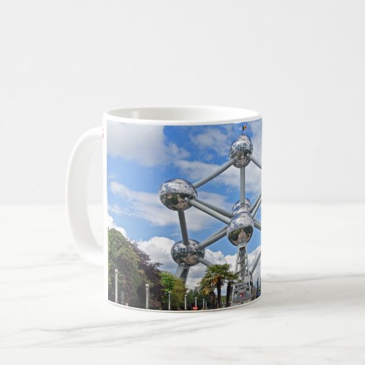 Brüssel. Atomium. Kaffeetasse (Vorderseite Links)