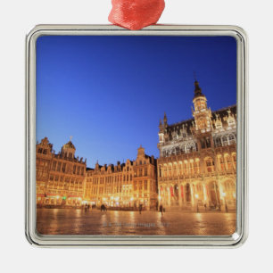 Brüssel, Belgien 2 Silbernes Ornament