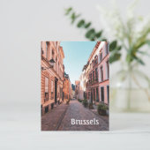 Brüssel Belgien Altstadt Foto Postcard Postkarte (Stehend Vorderseite)