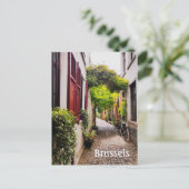 Brüssel Belgien Altstadt Foto Postcard Postkarte (Stehend Vorderseite)