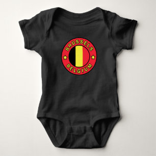 Brüssel Belgien Baby Strampler