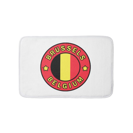 Brüssel Belgien Badematte (Vorderseite)