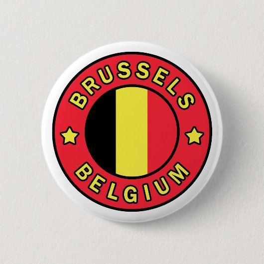 Brüssel Belgien Button (Vorderseite)