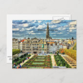 Brüssel, Belgien - City-Foto Postkarte (Vorne/Hinten)