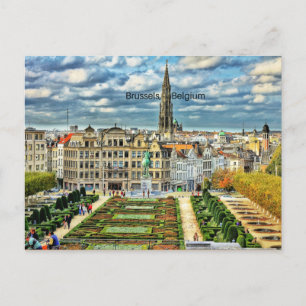 Brüssel, Belgien - City-Foto Postkarte