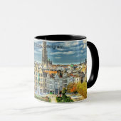 Brüssel, Belgien - City-Foto Tasse (VorderseiteRechts)