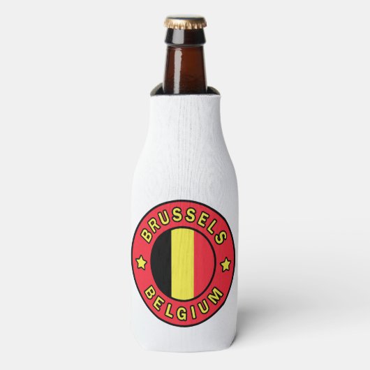 Brüssel Belgien Flaschenkühler (Flaschenvorderseite)
