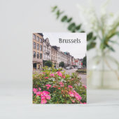 Brüssel Belgien Foto Postkarte (Stehend Vorderseite)
