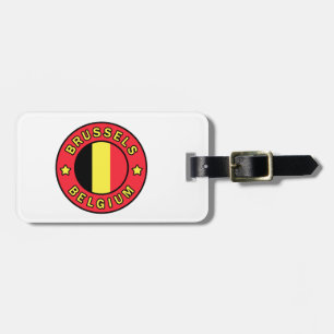 Brüssel Belgien Gepäckanhänger