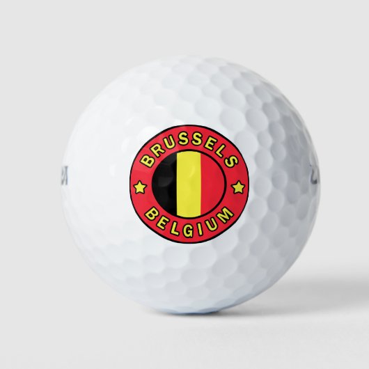 Brüssel Belgien Golfball (Vorderseite)