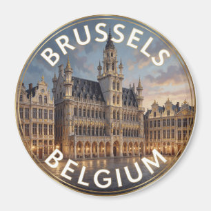 Brüssel Belgien Grand Place Historische Architektu Magnet
