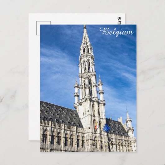 Brüssel Belgien Grand Place Travel Foto Postkarte (Vorne/Hinten)