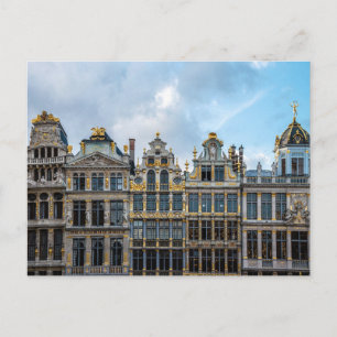 Brüssel, Belgien - Große Palastfassaden Postkarte