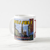 Brüssel, Belgien Kaffeetasse (Vorderseite Links)