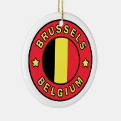Brüssel Belgien Keramik Ornament (Rechts)