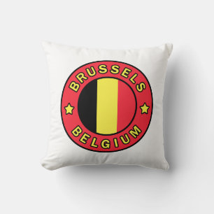 Brüssel Belgien Kissen