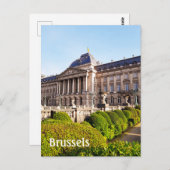 Brüssel Belgien Königliches Foto Postkarte (Vorne/Hinten)