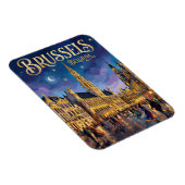 Brüssel Belgien Magnet (Rechte Seite)