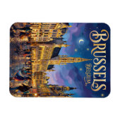 Brüssel Belgien Magnet (Horizontal)