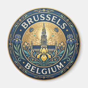 Brüssel Belgien Magnet