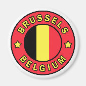 Brüssel Belgien Magnet (Vorne)