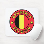 Brüssel Belgien Mousepad (Mit Mouse)