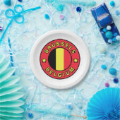 Brüssel Belgien Pappteller (Party)