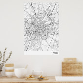 Brüssel Belgien Poster Print (Küche)
