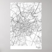 Brüssel Belgien Poster Print (Vorne)