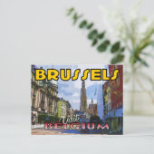 Brüssel, Belgien Postkarte (Stehend Vorderseite)