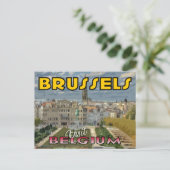 Brüssel, Belgien Postkarte (Stehend Vorderseite)