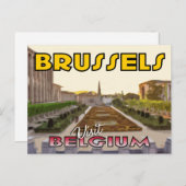 Brüssel, Belgien Postkarte (Vorne/Hinten)