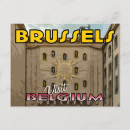 Brüssel, Belgien Postkarte