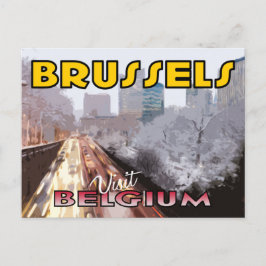 Brüssel, Belgien Postkarte