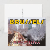 Brüssel, Belgien Postkarte (Vorne/Hinten)