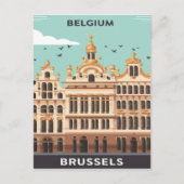 Brüssel, Belgien Postkarte (Vorderseite)