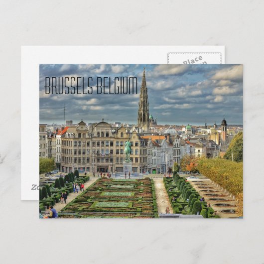 Brüssel, Belgien Postkarte (Vorne/Hinten)