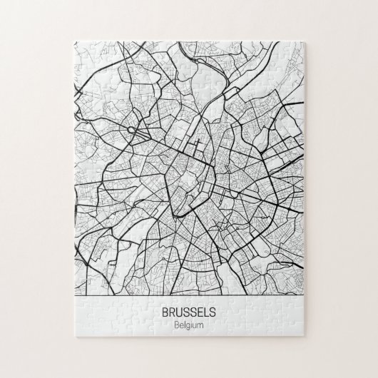Brüssel Belgien Puzzle (Vertikal)