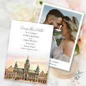 Brüssel Belgien Save the Date Hochzeit in Urlaubso