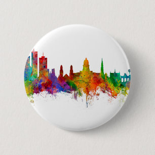 Brüssel Belgien Skyline Button