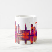 Brüssel Belgien Skyline Kaffeetasse (Mittel)