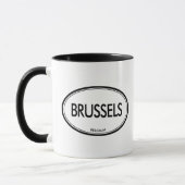 Brüssel, Belgien Tasse (Links)