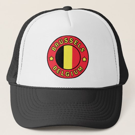 Brüssel Belgien Truckerkappe (Vorderseite)