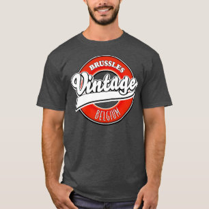 Brüssel, Belgien Vintag T-Shirt