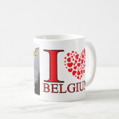 Brüssel, Besuch Belgien Tasse (VorderseiteRechts)