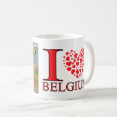 Brüssel, Besuch Belgien Tasse (VorderseiteRechts)