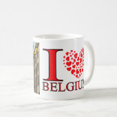 Brüssel, Besuch Belgien Tasse (VorderseiteRechts)