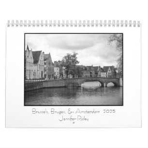 Brüssel, Brügge und Amsterdam - Kalender 2025