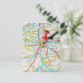 Brüssel, Brüssel, Belgien Postkarte (Stehend Vorderseite)